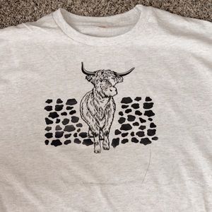 Handmade shirt done with a cricut! Never been worn just made it to sell